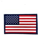 Amerika Bayrak Peç 11Cm X 7 Cm Arkası Cırtlı - Arma - Patch