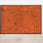 Amerika Birleşik Devletleri Şehir Haritası Posteri 60x90cm AMC154