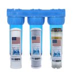 Amerikan Malı Daire Ve Bina Girişi 3 Aşamalı Su Yumuşatma Cihazı (Spun - Blok - Reçine)