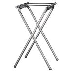 Amerikan Metalcraft Cilalı Krom Deluxe Metal Tepsi Standı