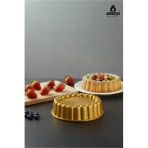 Ametist 26 Cm Döküm Tart Kalıbı ( Gold)