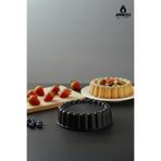 Ametist 26 Cm Döküm Tart Kalıbı ( Siyah)