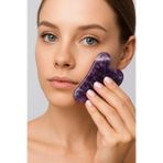 Ametist Taşı Gua Sha (Yüz Masaj Taşı) (58110)