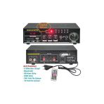 Amfi 110W (Bluetooth Usb-Sd Kart-Mp3 Çalar-2 Mikrofon GIRIŞ-2V/220V)