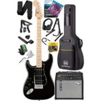 Amfili Elektro Gitar Seti - 50W Ssh Klavye