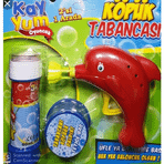 Amigo Kırmızı Sevimli Yunus Balığı Kayyum Köpük Tabancası