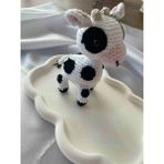 Amigurumi Anahtarlık El Yapımı Inek 12 cm