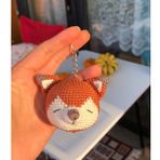 Amigurumi Anahtarlık tilki