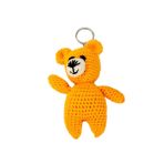 Amigurumi Ayı Sarı Anahtarlık