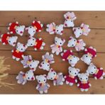Amigurumi Hello Kitty Anahtarlık (1ADET) - hello kity
