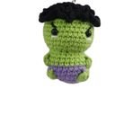 Amigurumi Hulk Mini Oyuncak Anahtarlık