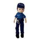Amigurumi Organik Oyuncak Bebek Polis