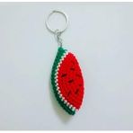 Amigurumi örgü karpuz anahtarlık