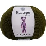 Amigurumi Pamuk Oyuncak Punch Panç Örgü Ipi Haki K409 50 gr