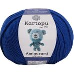 Amigurumi Pamuk Oyuncak Punch Panç Örgü Ipi Koyu Saks K627 50 gr - Koyu Saks Mavi