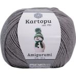 Amigurumi Pamuk Oyuncak Punch Panç Örgü Ipi Orta Gri K1001 50 gr