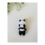 AMİGURUMİ PANDA ANAHTARLIK
