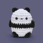 Amigurumi Panda Tığ Kiti Eğlenceli Örgü Seti Güvenli Kullanım ve Sevimli Tasarım