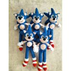 Amigurumi Sonic Boom Süper Sonic Mavi Kirpi Çizgi Karakter Hediyelik Oyuncak