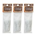 Amish Valley Products Tokalar Buruşuk Ağır Hizmet Paslanmaz Çelik El Yapımı Saç Tokası Saç Tokası yerine kullanın Tokalar Bobby Pins Snag-less (1 5/8 İnç, Beyaz)