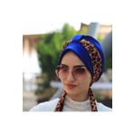 Amisos Bone Şal Hazır Tesettür Giyim Atkılı Şapka Bone Bordo - Özel Tasarım- Yeni Model Tesettür Giyim
