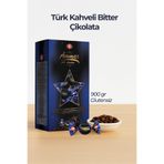 AMMAR Türk Kahvesi Dolgulu, %25 Kakao'lu, Bitter Çikolata Kaplamalı, 900 GR Glutensiz, Bayramlık, İkramlık