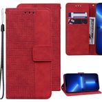 Ammeer Huawei P10 Lite için Kılıf, Manyetik Kapaklı Folyo PU Deri Cüzdan Stand Kapaklı Cüzdan Kredi Kartı Yuvalı Para Tutucu Bilek Kayışı - Kırmızı