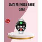 Amoled Akıllı Saat Gelişmiş Sensörlü – Kadın Sağlığı Hatırlatma Özellikli