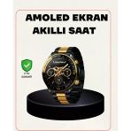 Amoled Akıllı Saat Manyetik Şarj Gps Destekli Spor Ve Günlük Kullanım Mir98785886