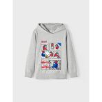 Among Us Baskılı Kapüşonlu Sweatshirt-Erkek Çocuk-Günlük