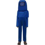 Among Us Cosplay Uzaylı Astronot Kostümü Mavi - 6 - 7 Yaş