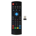 AMONIDA Ersatzfernbedienung MX3 2.4G Wireless Air Fly Mouse Bewegungsmelder Infrarot-Fernbedienung für TV-PC
