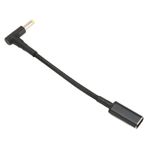 AMONIDA Küçük Boy Alüminyum Alaşımlı USB Tip C Dişi 4.8x1.7mm Erkek Adaptör Kablosu