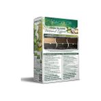 Amonyaksız, Vegan, Doğal, Besleyici Kalıcı Saç BOYASI%100 Beyaz Kapama (1 Paket 2 x 50 ml Boya & Oksidan) (Yoğun Küllü Açık Kumral 8.11)