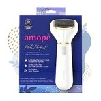 Amopé Pedi mükemmel elektrikli nasır sökücü ayak törpüsü, elmas kristalli, ayaklar için pedikür aleti, sert ve ölü derileri giderir, ayak yıkayıcı ve tampon, su sıçramasına karşı dayanıklı, ekstra