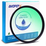 AMOPOFO 77 mm İnce UV Filtresi, 3,5 mm Ultra İnce 16 Katmanlı Çok Kaplamalı Objektif UV Filtresi Ultraviyole Koruma Filtresi Canon ve Nikon ve Sony DSLR Kamera Filtreleri için (77 mm UV Filtresi)