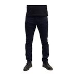 Amor Man Qr Kodlu Blue Black 5 Cep Regular Fit Bambu Dokuma Erkek Kanvas-Kot Pantolon - 36 - Lacivert