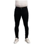 Amor Man Slim Fit Solmayan Siyah Diz Yapmayan Yazlık Erkek Jeans Kot Pantolon - 31