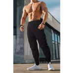 AMOR MAN Ultra Hafif Marjinal Bambu Nefes Alan Bol Şalvar Kesim Hıp Hop Erkek Gym Eşofman Altı