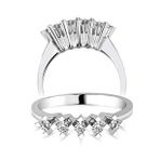 Amor TRYZ5009SF035 0.35 Karat Beştaş Pırlanta Yüzük
