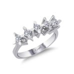 Amor TRYZ5657F045 0.45 Karat Beştaş Pırlanta Yüzük