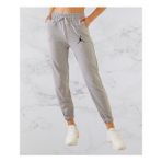 Amor Woman Içi Komple Pamuk 3 Iplik Jordan Dijital Baskılı Rahat Kesim Kadın Jogger Eşofman Altı - XL - Gri