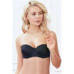 Amora Secret Balenli Desteksiz Dolgusuz Askısız Straplez Günlük Klasik T-Shirt Sütyeni