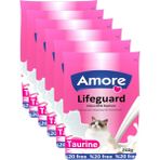 Amore 6x240 gr Lifeguard Yavru Kedi Süt Tozu + 4 Biberon