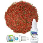 Amore Cichlid Mix 1.5kg Poşet Granül Akvaryum Balık Yemi, Contra Blue, Multivitamin - 1.5 Kg Poşet + Su Düzenleyici