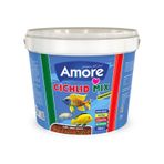 Amore Cichlid Mix Granules Kova Akvaryum Balık Yemi 3 KG
