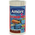 Amore Cichlid Red Granules 1000 ml Malawi Amerikan Tanganyika Ciklet Yüksek Protein Balık Yemi
