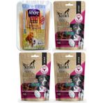 Amore Crazy-Sticks 72LI Burgu Çubukları, New Story 3X80 gr Cubes Kuzu Etli Küp Şekilli Yumuşacık Köpek Ödülü