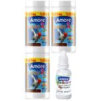 Amore Goldy Mix Granules 375 Ml Japon Balık Yemi, 30Cc Multivitamin
