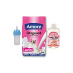 AMORE Lifeguard Yavru Kedi Süt Tozu 240gr + Biberon + Kitten Şampuan